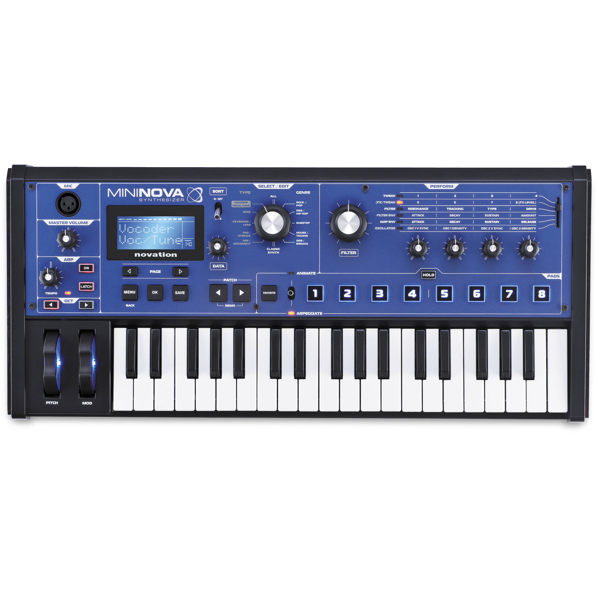 Novation MiniNova | Synthesizers | Soundium