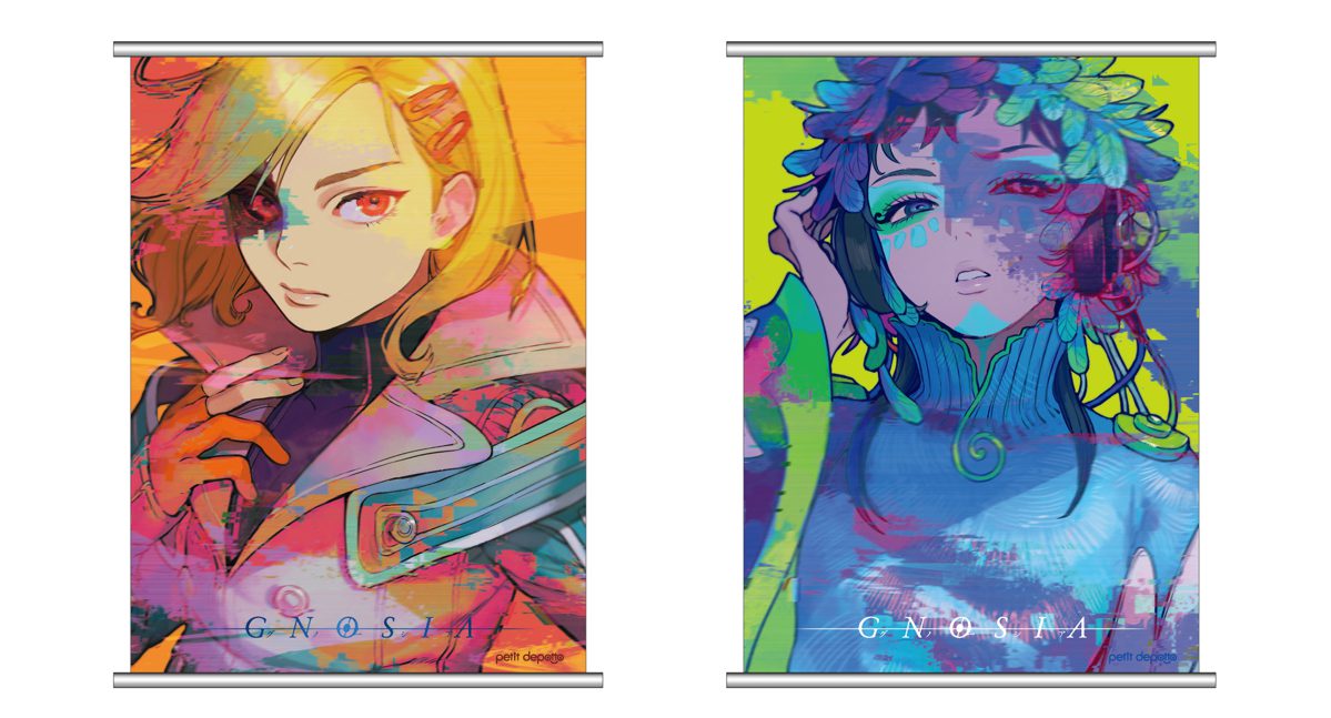 セツとラキオの美麗イラストを使用した「グノーシアxヴィレッジヴァン