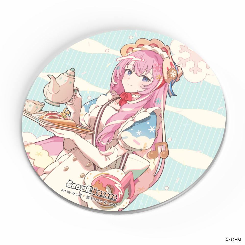 グッズ]SNOW MIKU 2026 コースターパブミラー｜SNOW MIKU 2026