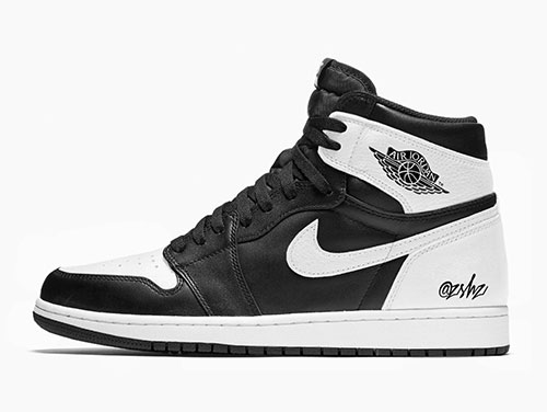 2024年2月24日発売、ナイキ AJ1 オージー “ブラック ホワイト”ブランド