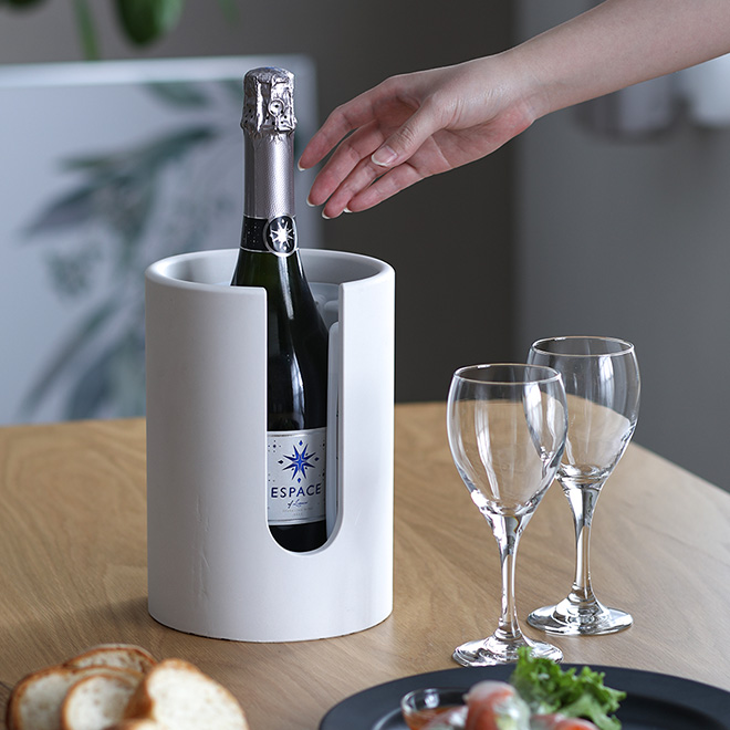 ワインクーラー soil ボトルクーラー ソイル 珪藻土 吸湿 吸水