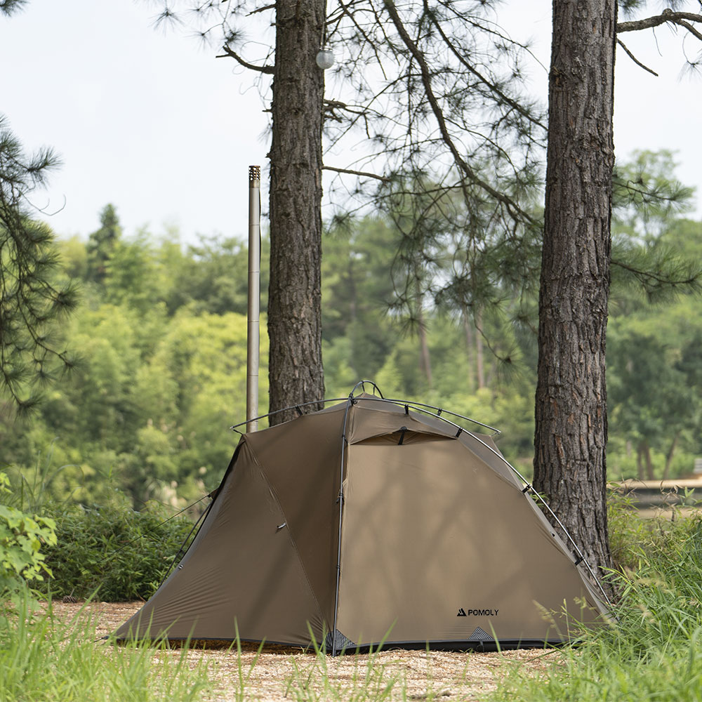 Best Solo Hot Tent | POMOLY Dune Series Dome Hot Tent