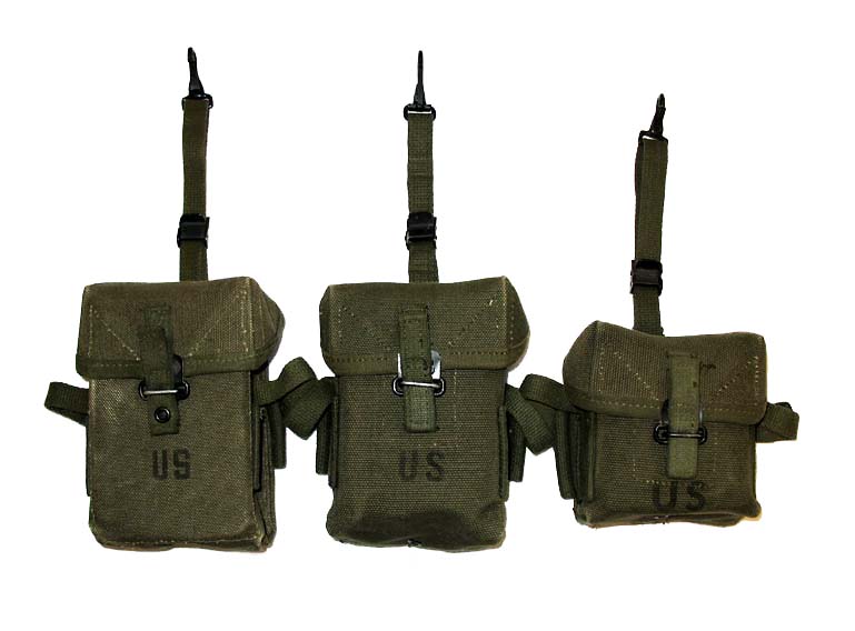 ナム戦/米軍/M1956/アムニッションポーチ/62・63年/極美品/2個セット
