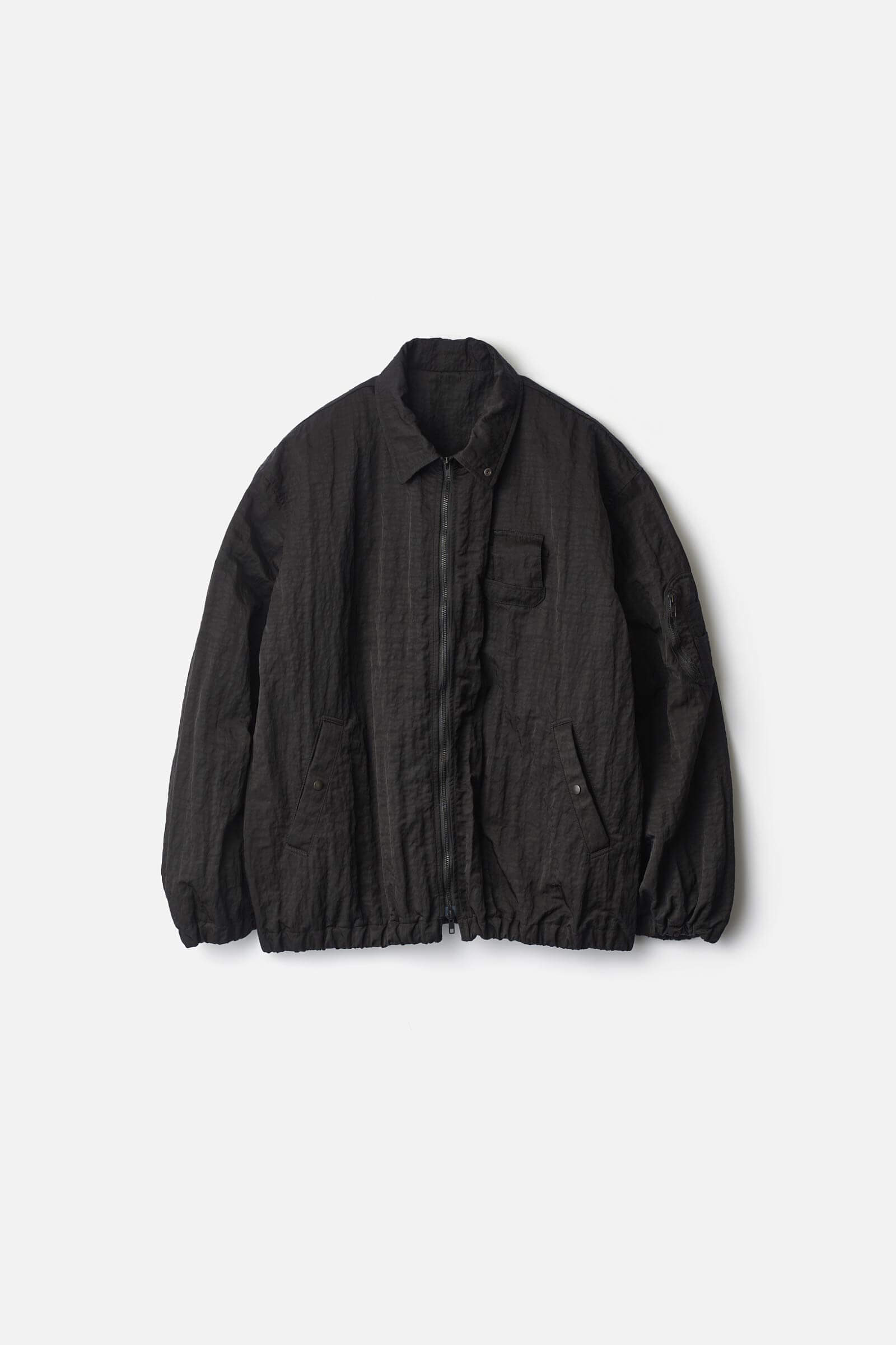 BIO WASHED NYLON OVERSIZED FIGHT JACKET – ssstein