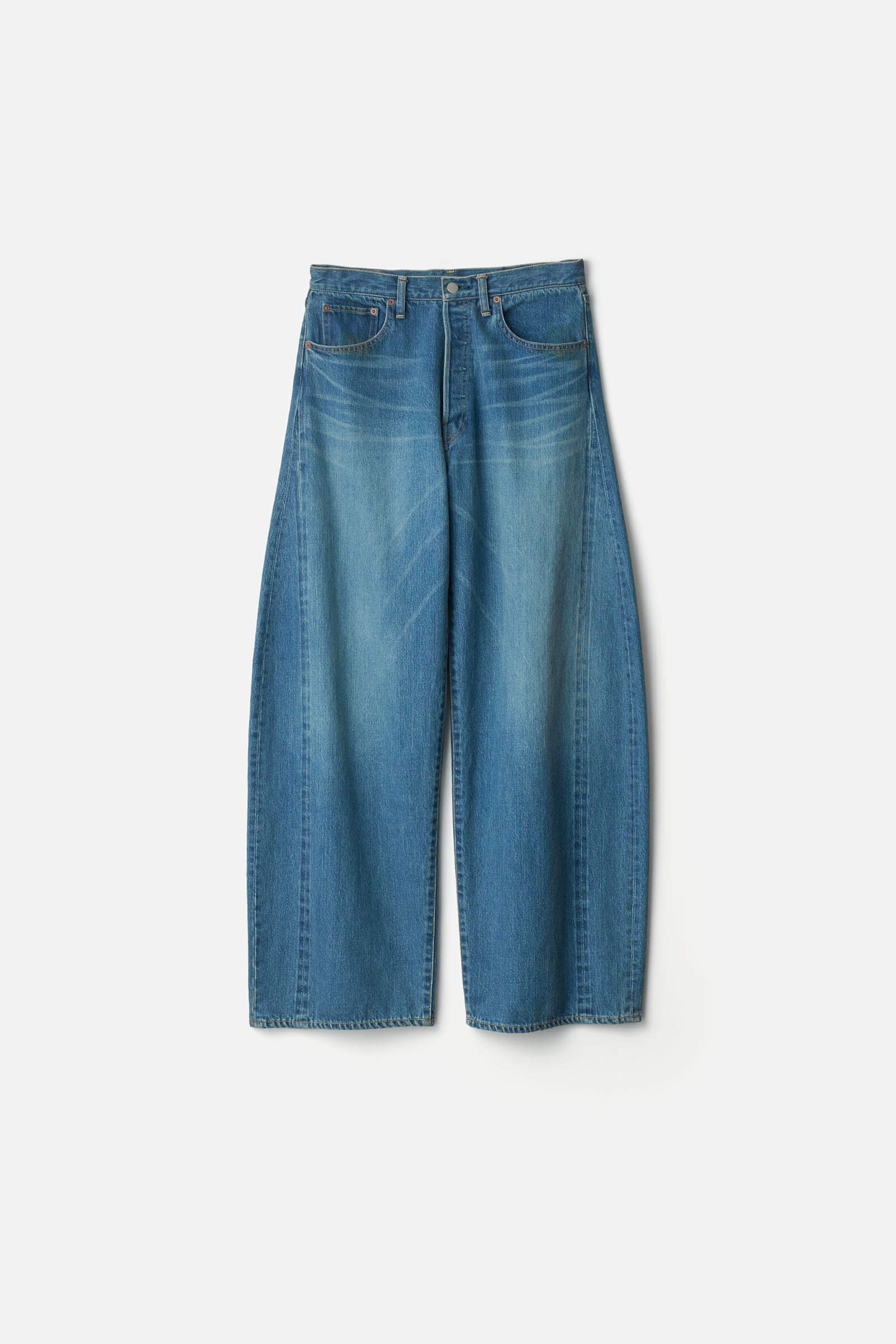 DEFORMATION WIDE DENIM JEANS – ssstein