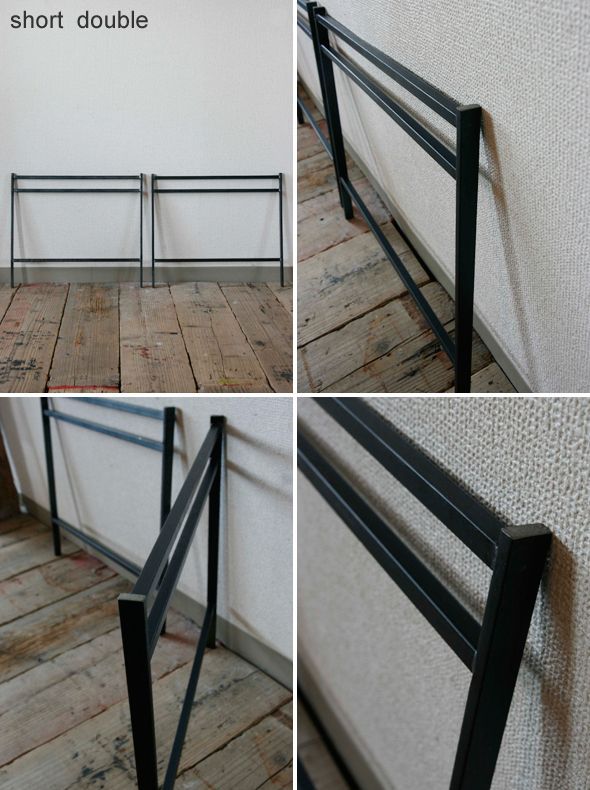 送料無料≪鉄脚≫【フラットアイアンレッグ/ショート/シングル・ダブル