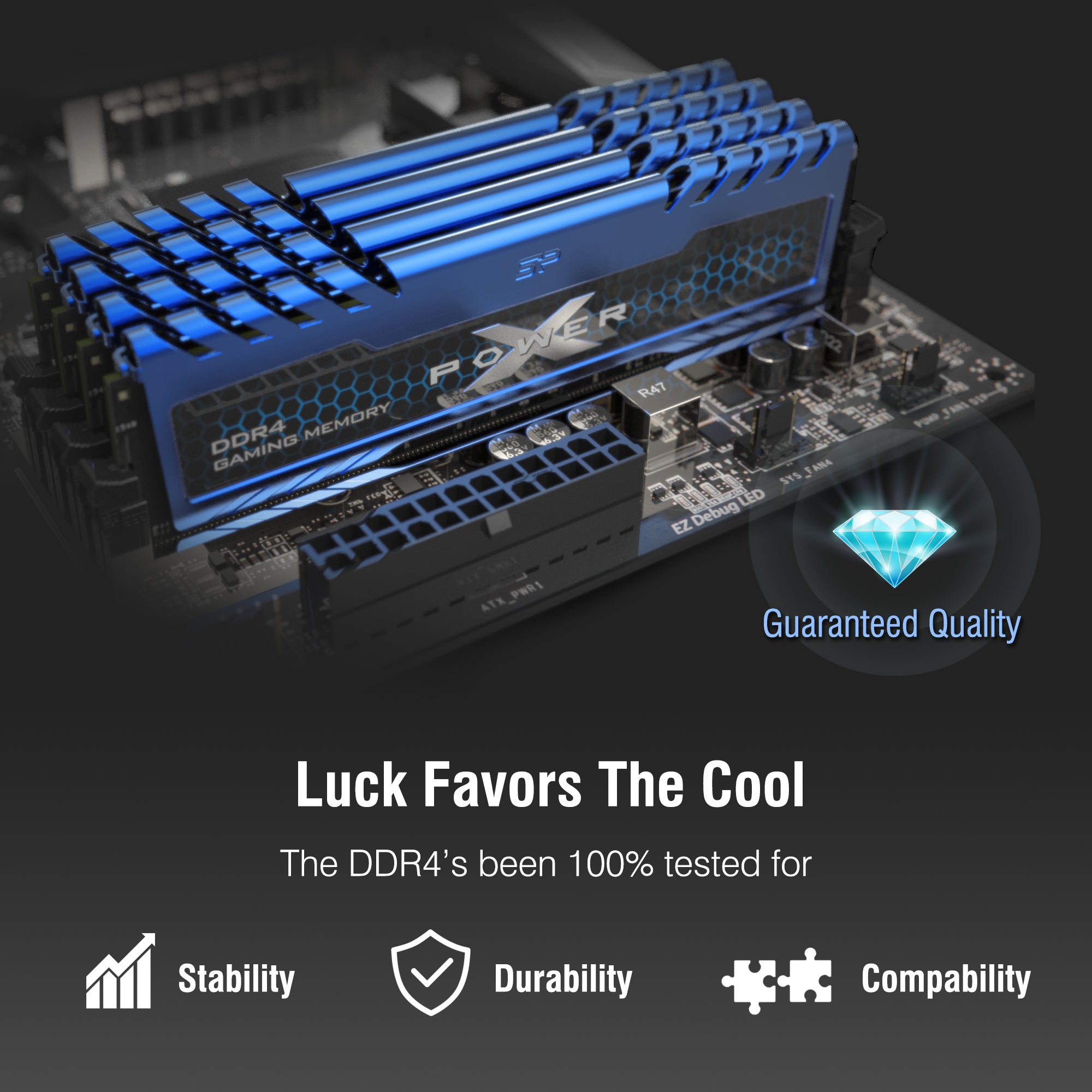 Silicon Power Turbine Gaming DDR4 3200MT/s (PC4 25600) 16GB(2x8GB