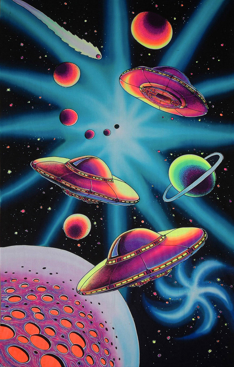 UV Wallhanging : Planet UFO – Space Tribe