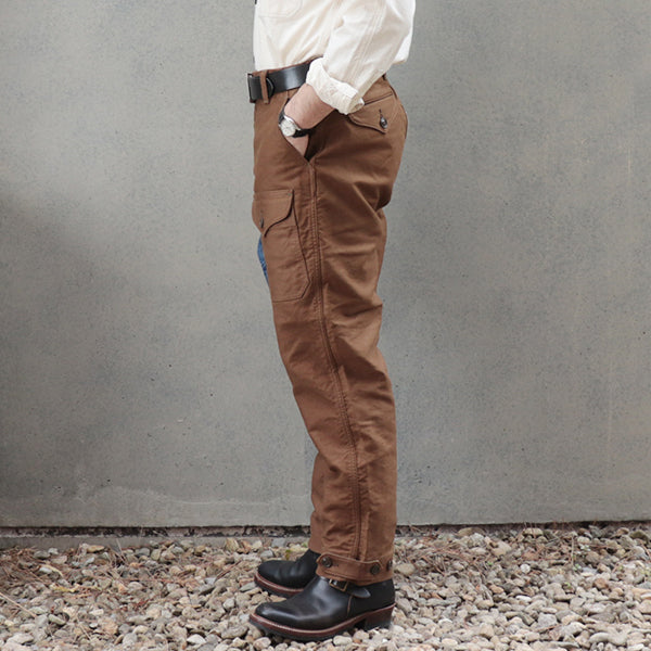 S-8 AVIATORS TROUSERS / ORIGINAL HIGH DENSITY JUNGLE CLOTH / SEPIA