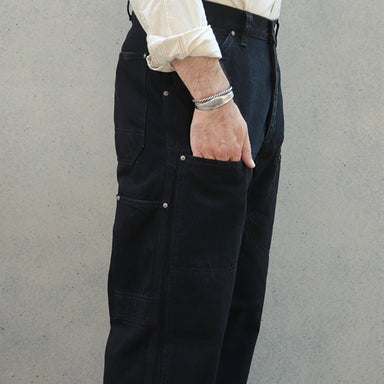 BAKERSFIELD TROUSERS / 13oz DENIM RUDE BLACK — SPEEDWAY