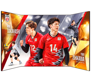 石川祐希や髙橋藍の勇姿をぜひ手元に！ 「バレーボール男子日本代表