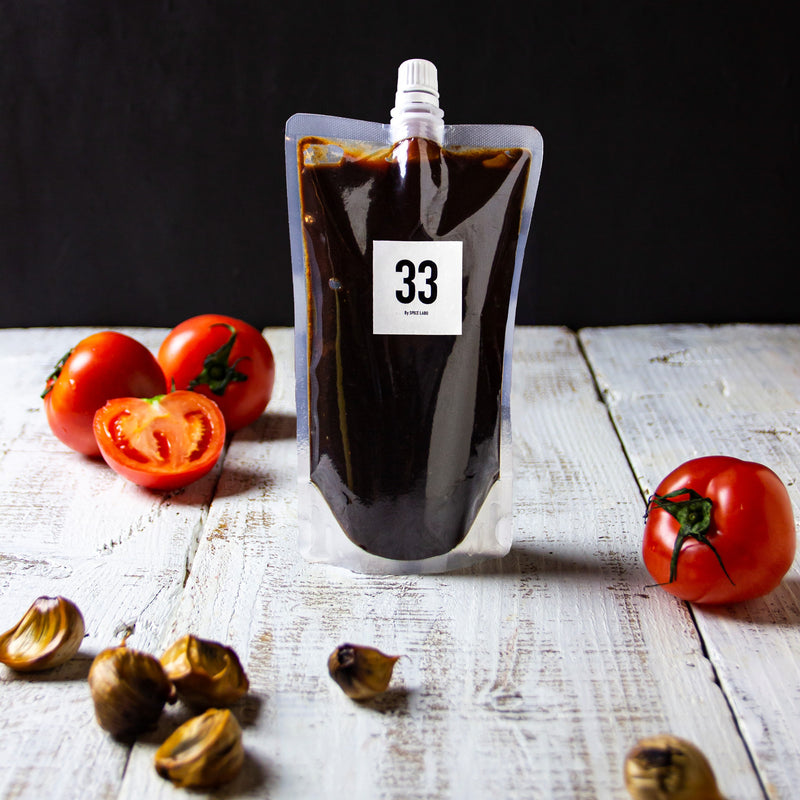 NO.33 青森県産トマト・黒ニンニクを使用した黒ケチャップ – Spice