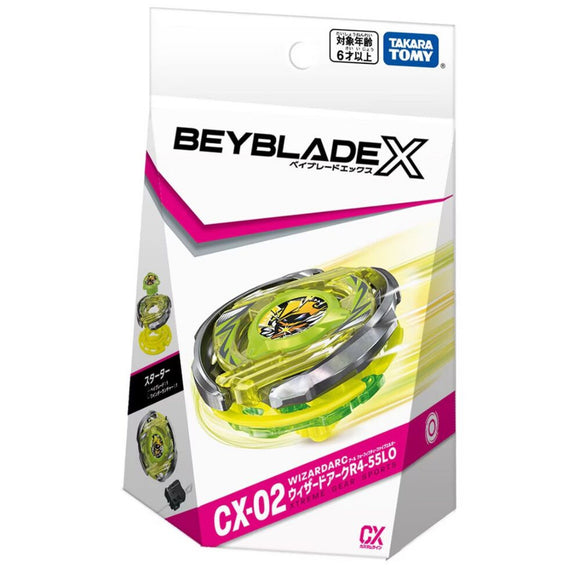Takara Tomy Beyblade X | CX-02 WizardArc R4-55LO – SpinCityImports
