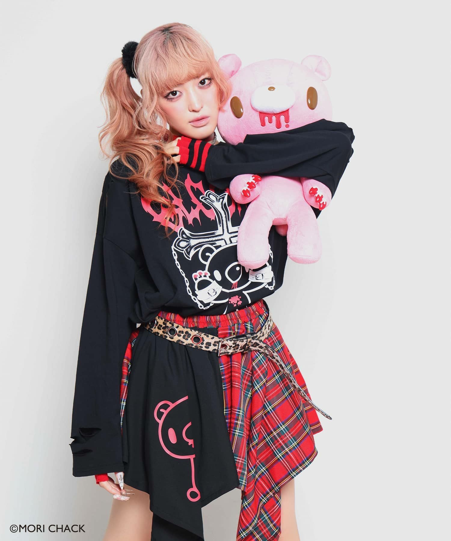 グルーミー×SPINNS 』 ダメージロングTシャツ | SPINNS WEB STORE