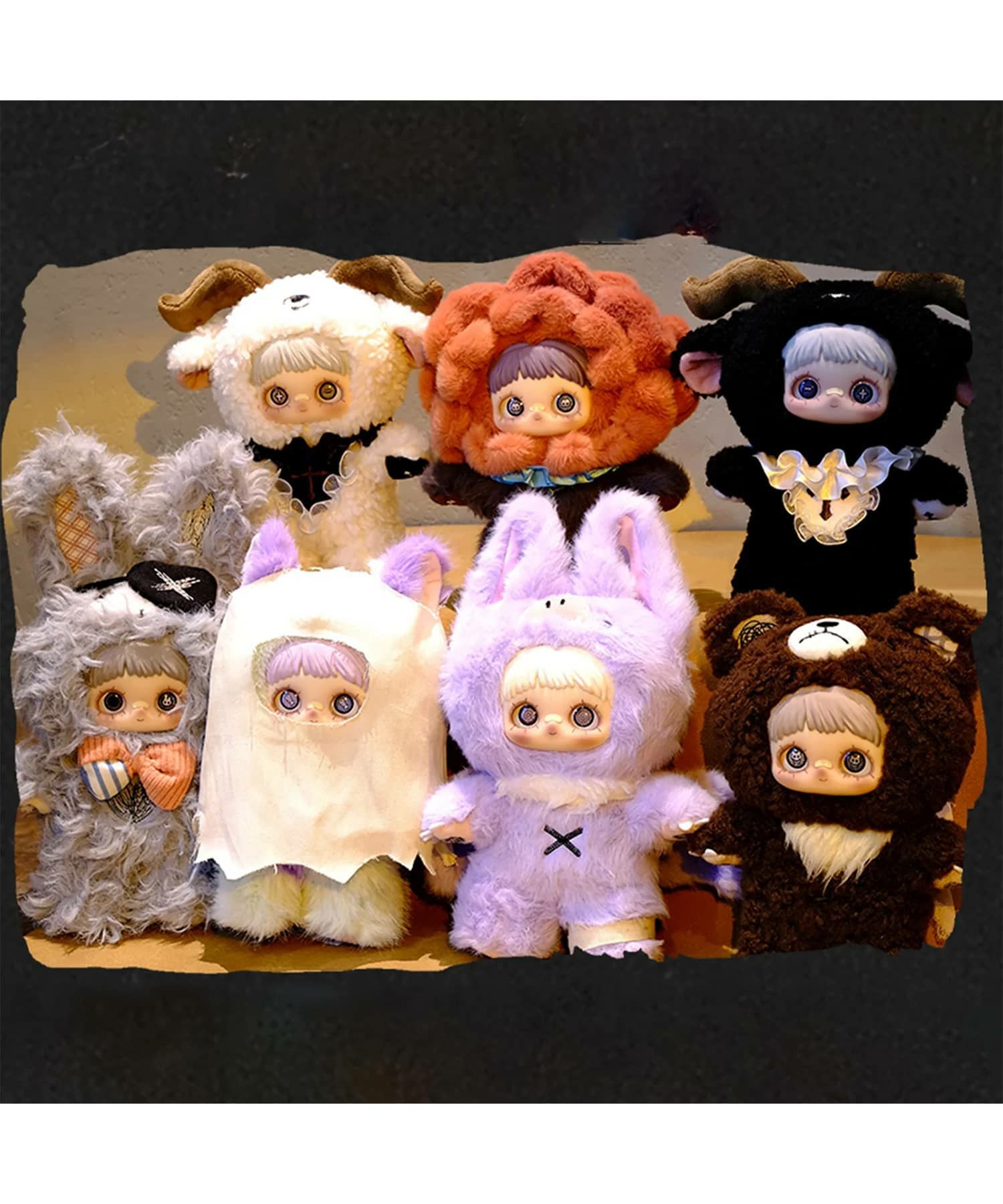 ≪TOPTOY×Maymei/メイメイ≫ぬいぐるみキーホルダー/ブラインド