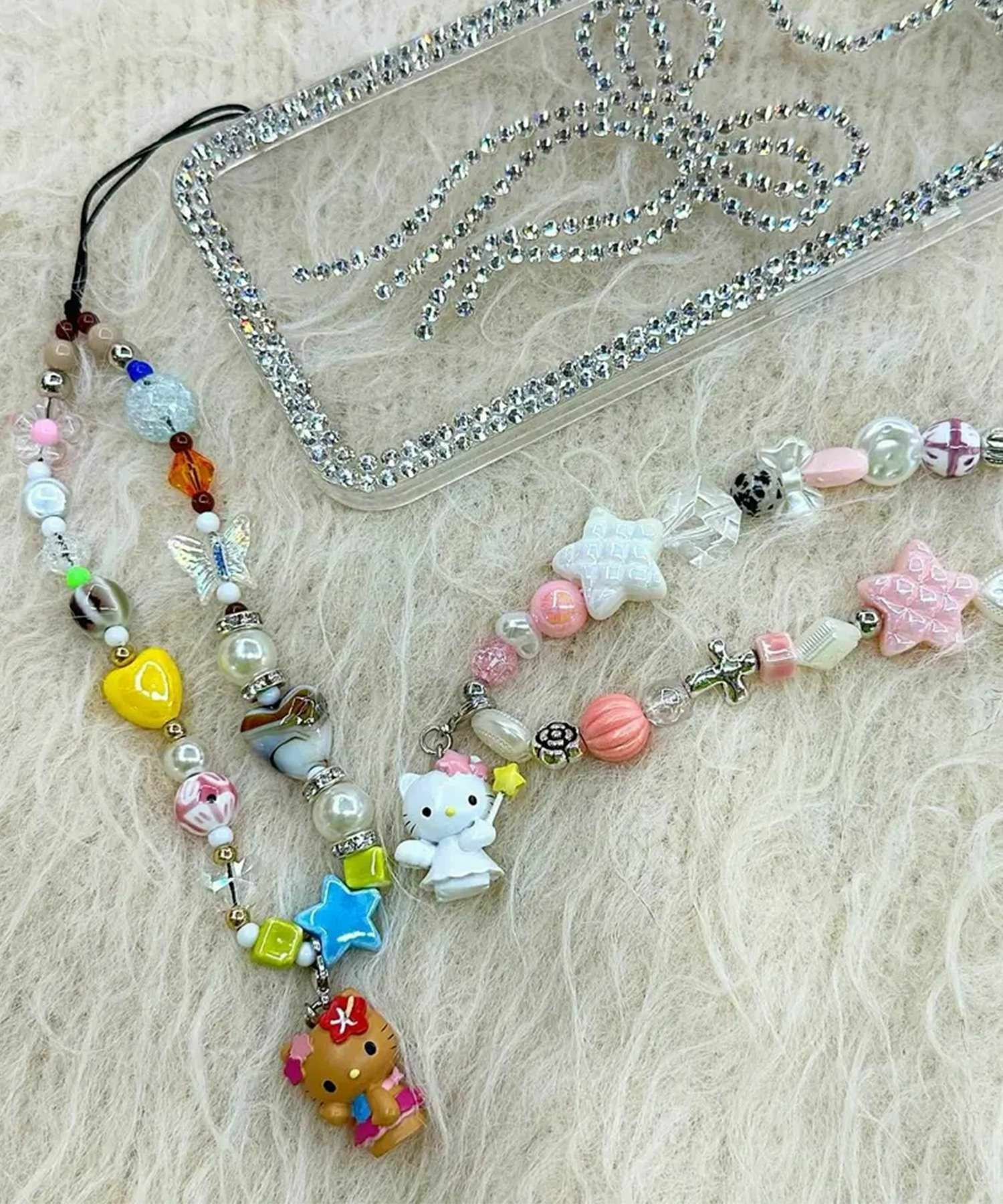 ハローキティ×SPINNS』ビーズストラップ＜メール便対応＞ | SPINNS WEB