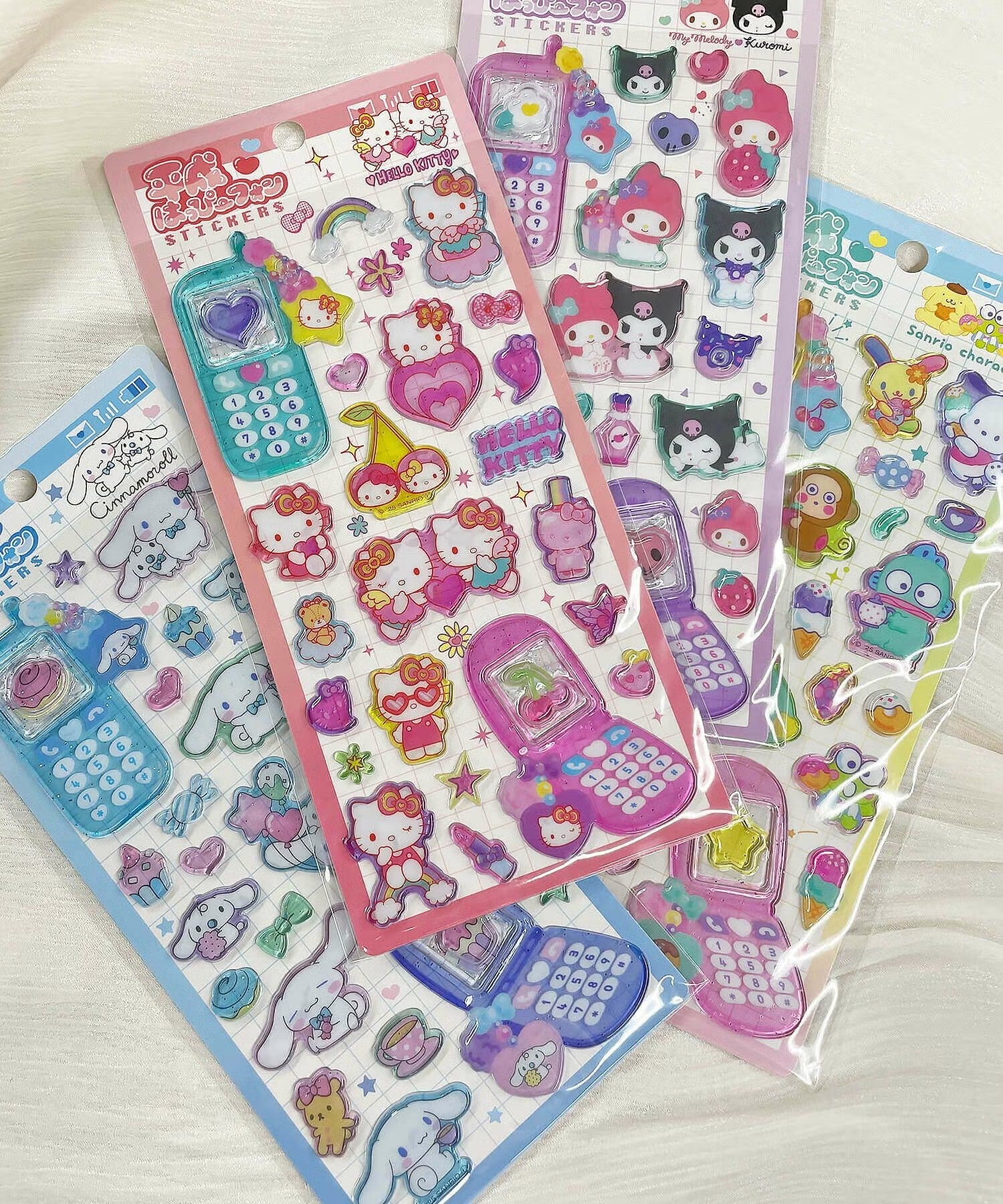 ≪サンリオ≫平成はっぴーフォンステッカーズ/ガラケーシール/#平成