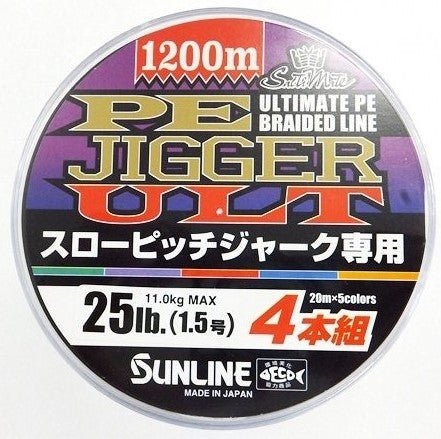SUNLINE PE JIGGER ULT for jigging – SPJ Labs