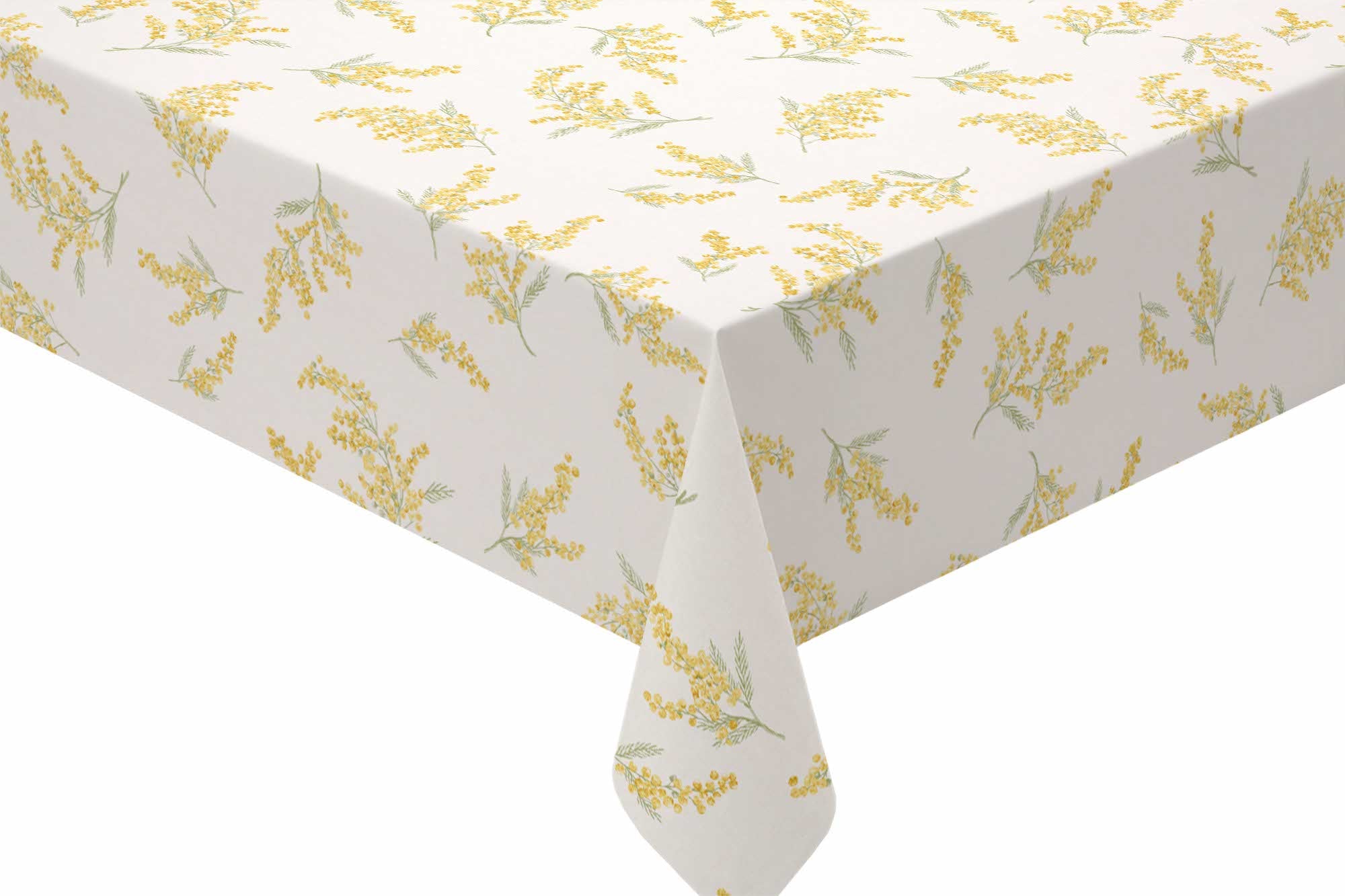 テーブルクロス ミモザ （幅 約120cm×長さ10cm単位カット商品