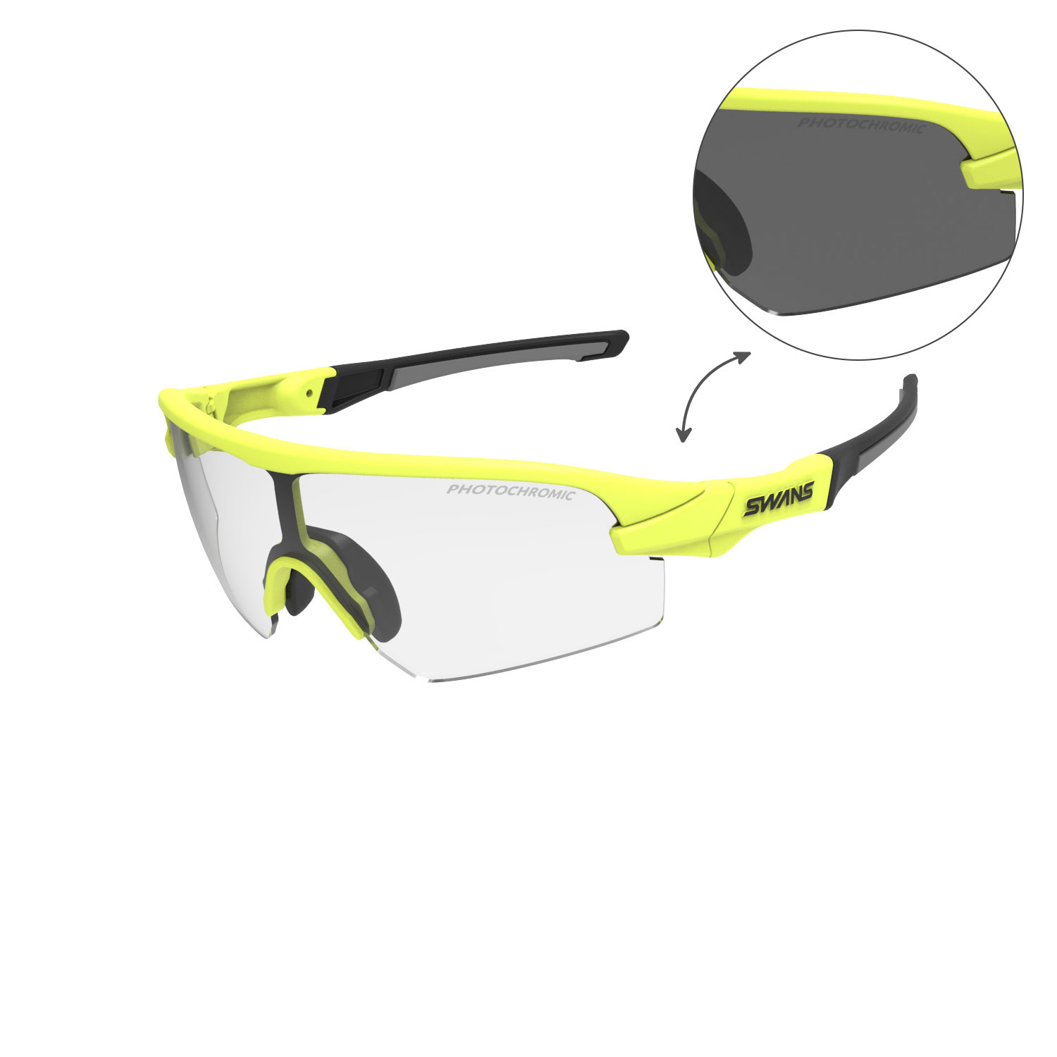 STRIX.D.A調光サングラス ケース付き