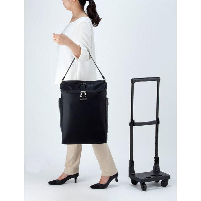 D-583 ジップVII (L21) ブラック <T2キャスター・4輪ストッパー付