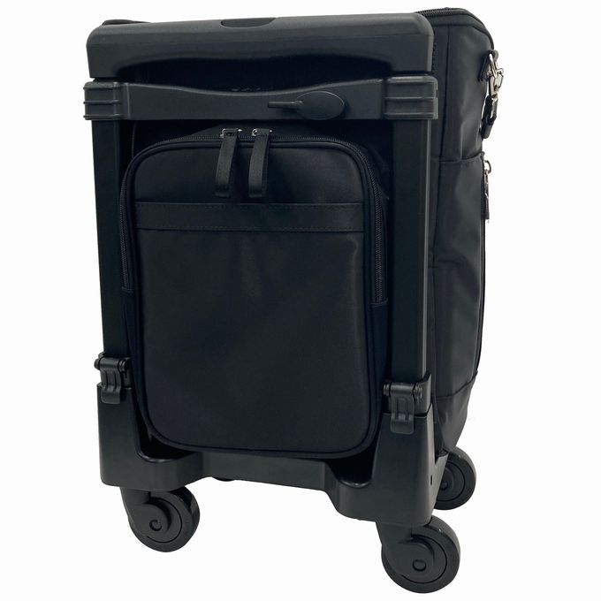 D-583 ジップVII (M18) ブラック <T2キャスター・4輪ストッパー付