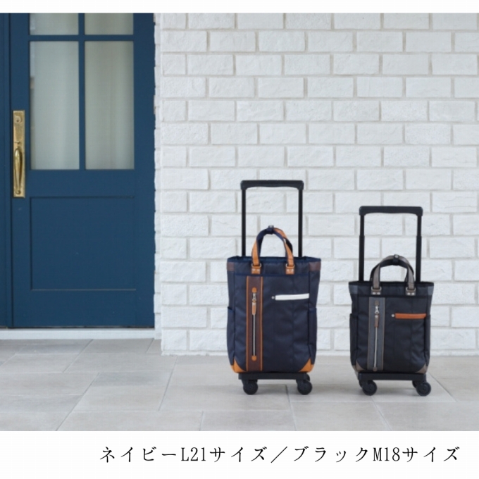 D-650 SWANY×MOUSTACHE(M18)ブラック＜T2キャスター・4輪ストッパー付