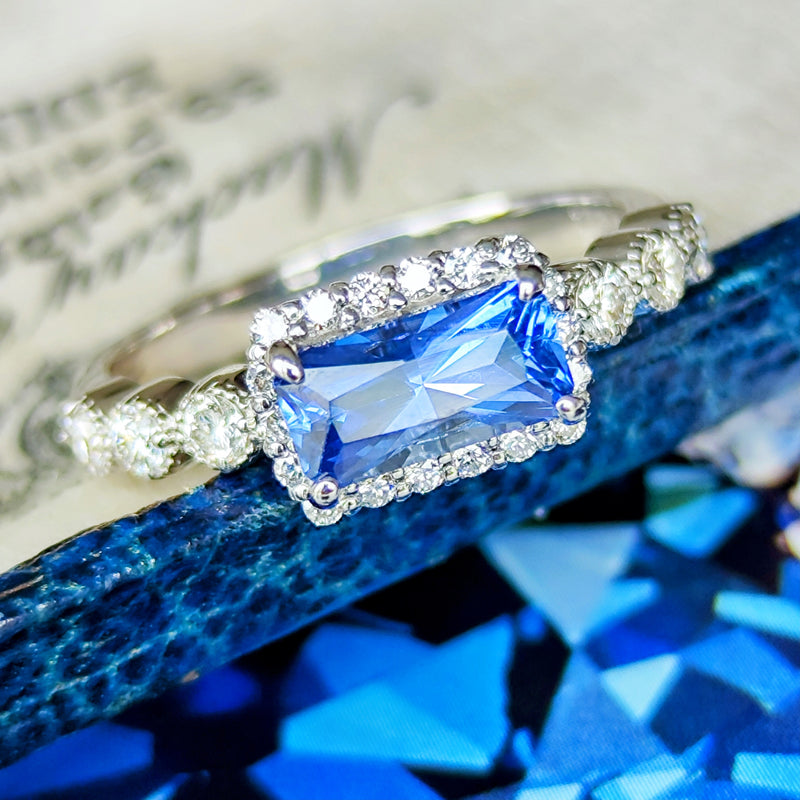 お値下げ】天然サファイア 1.13ct 天然ダイヤモンド リング – Mico宝飾店