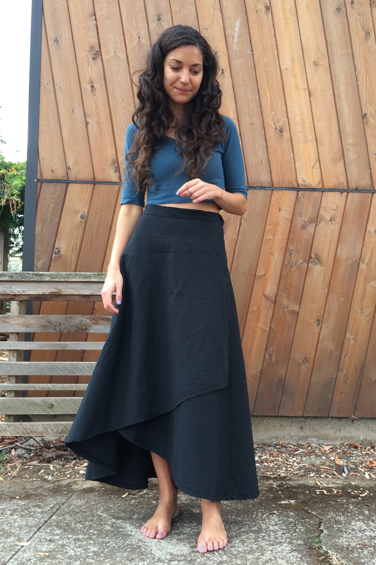 Tulip Wrap Skirt - Sweet Skins Hemp