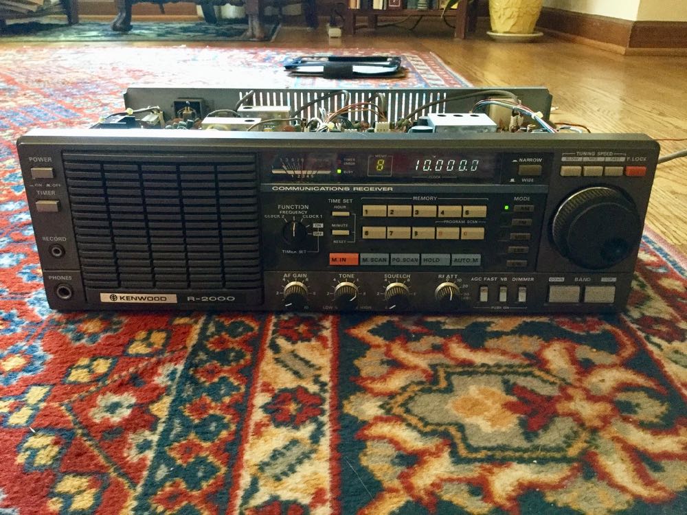 Kenwood R-2000: Luke's simple fix for a frozen encoder | The