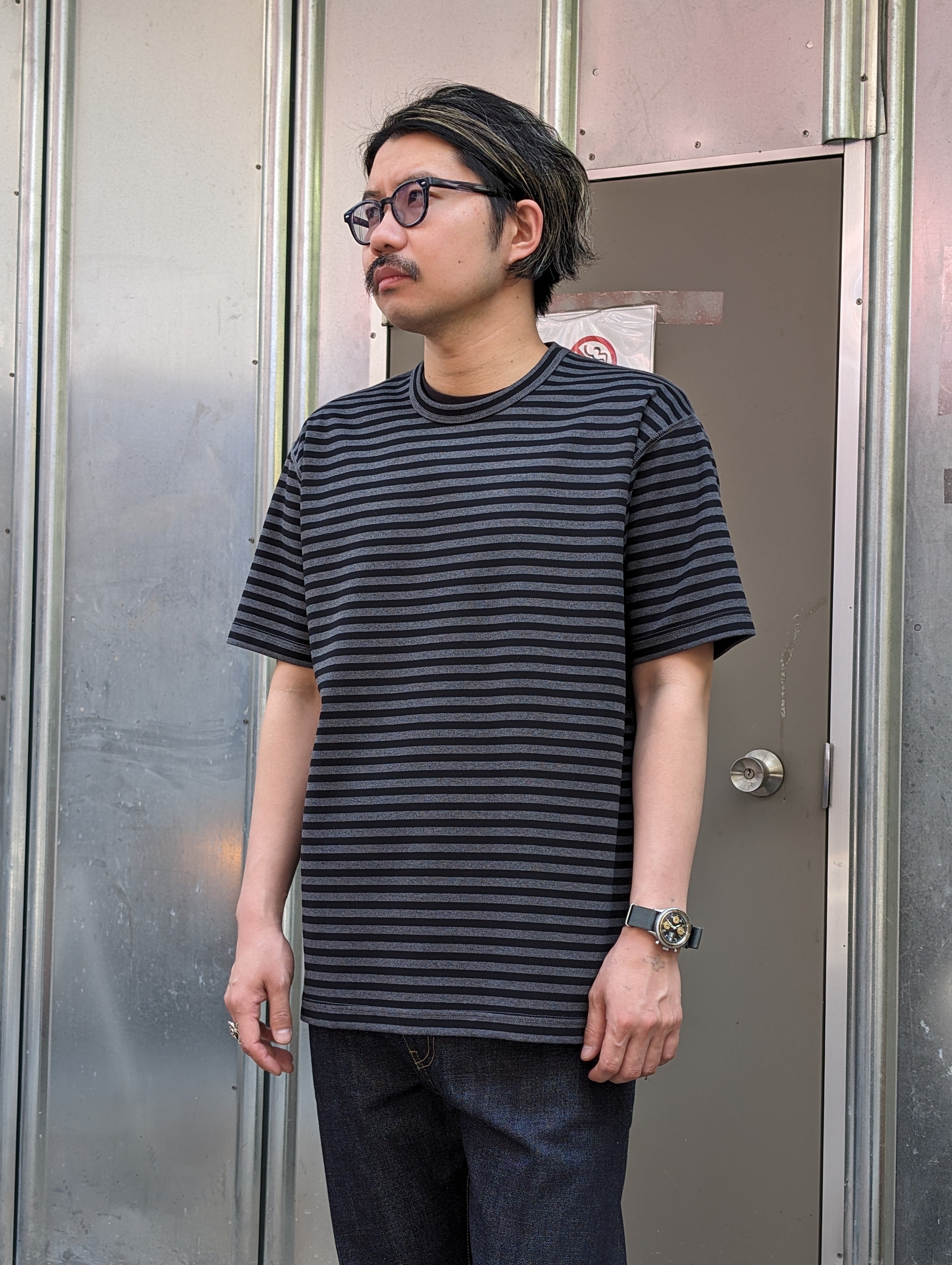 JUNYA WATANABE MAN - ボーダー T-SHIRT - WM-T004-051 – Sun House