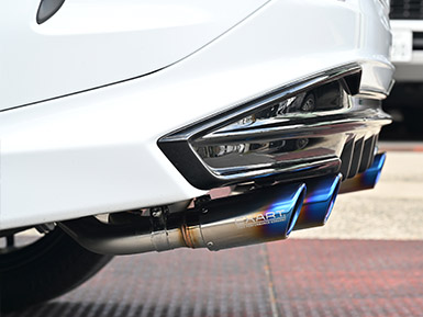 レクサスNXにマフラーを装着 | サンヤード コンプリートカー専門店