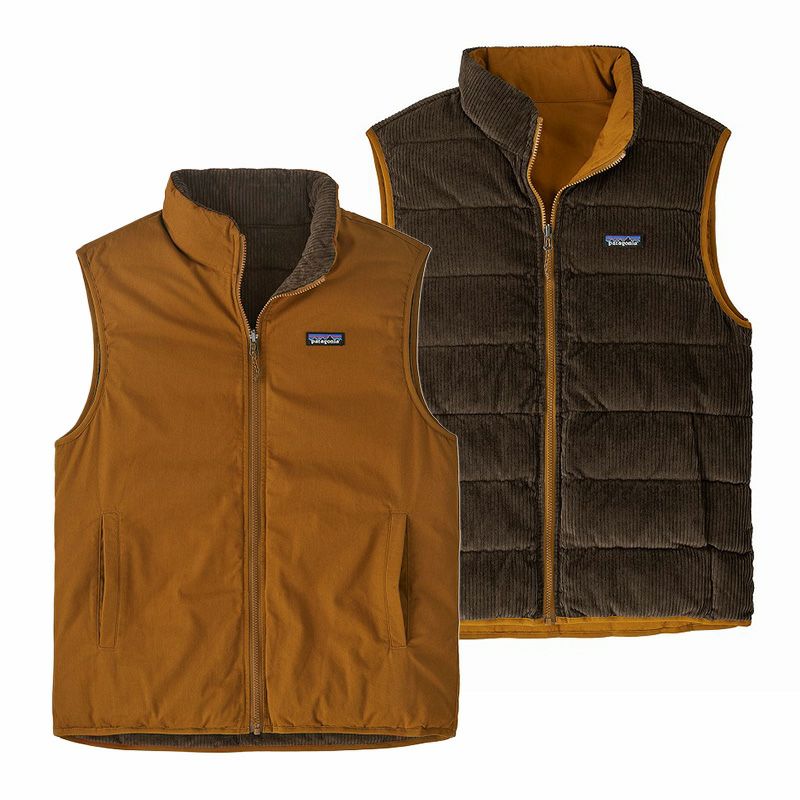 patagonia パタゴニア リバーシブルコットンダウンベスト｜SUNDAY
