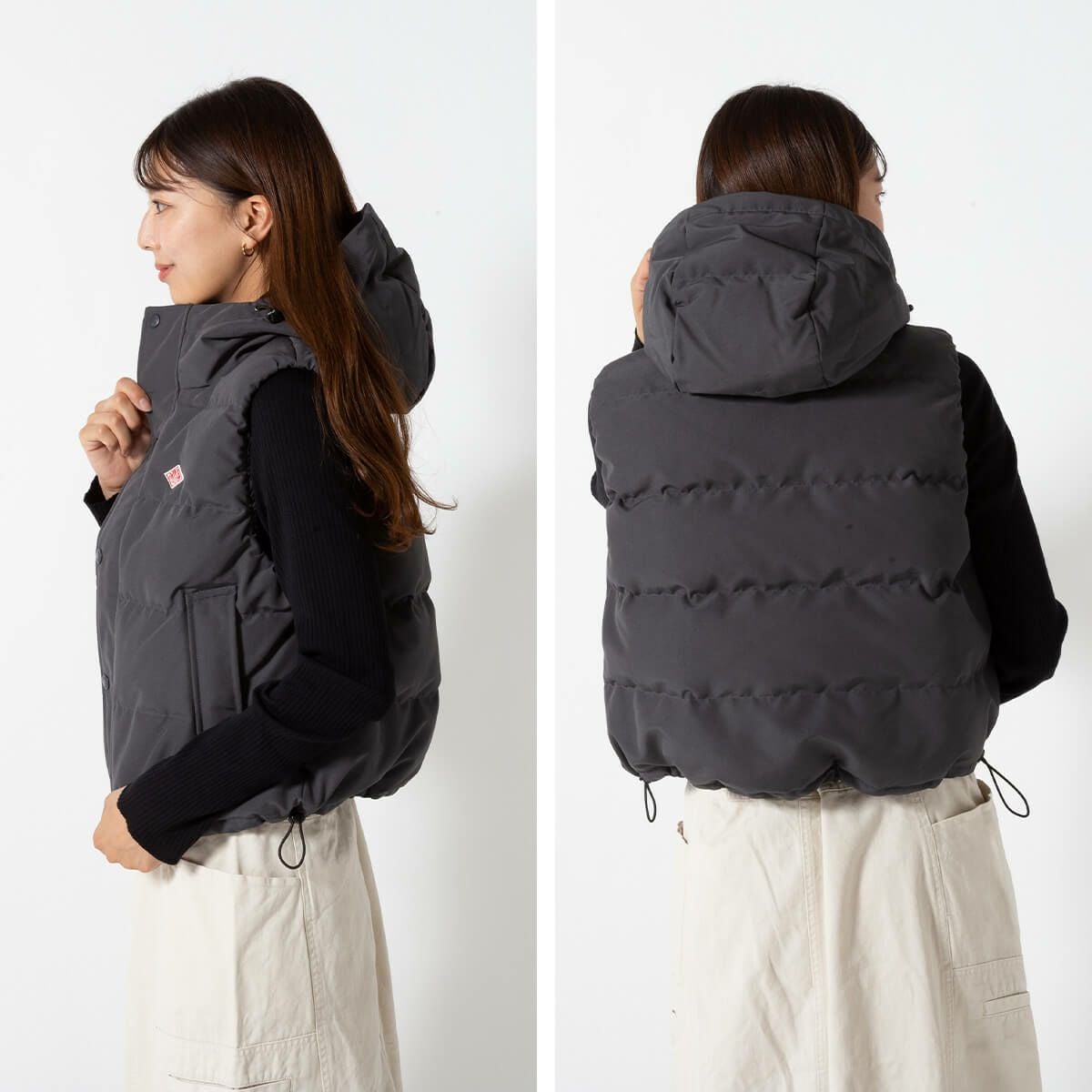 DANTON ダントン ダウンフーデッドベスト【ウィメンズ】｜SUNDAY