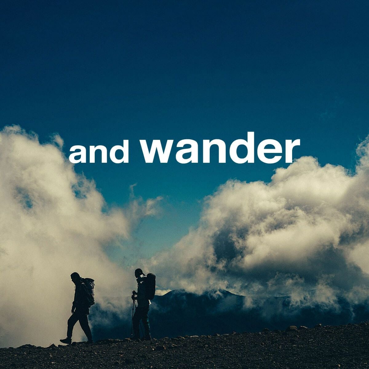 and wander アンドワンダー オーシバルH/S T｜SUNDAY MOUNTAIN