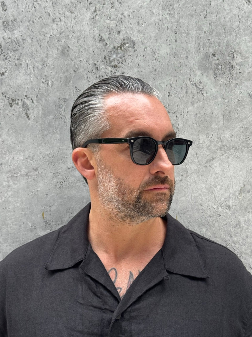 Moscot Lemtosh Black 49 G15 - Sunglass Bar