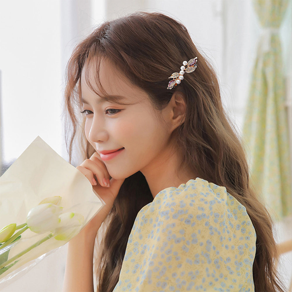 送料無料】 バレッタ キラキラ ヘアアクセサリー – SUNHOSEKI