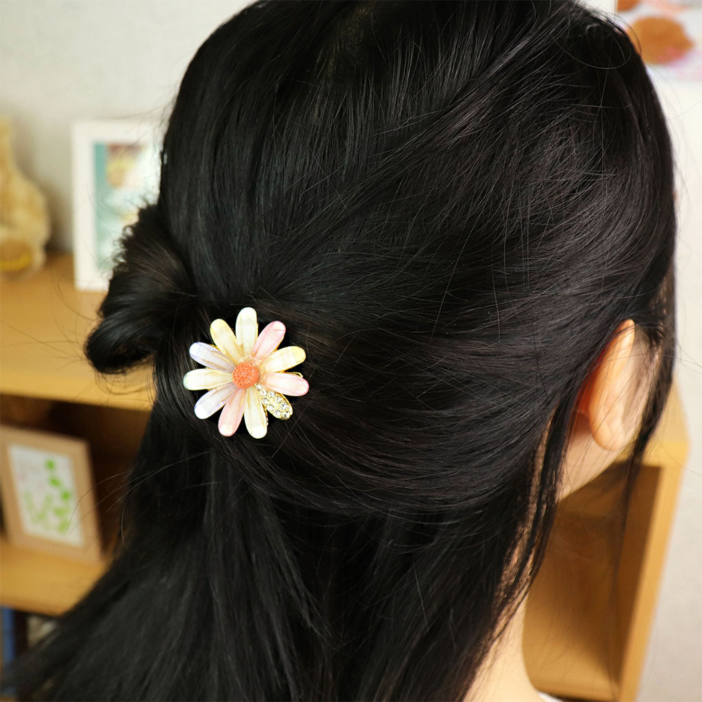 キラキラビジューフラワーヘアピン／1個売り – SUNHOSEKI