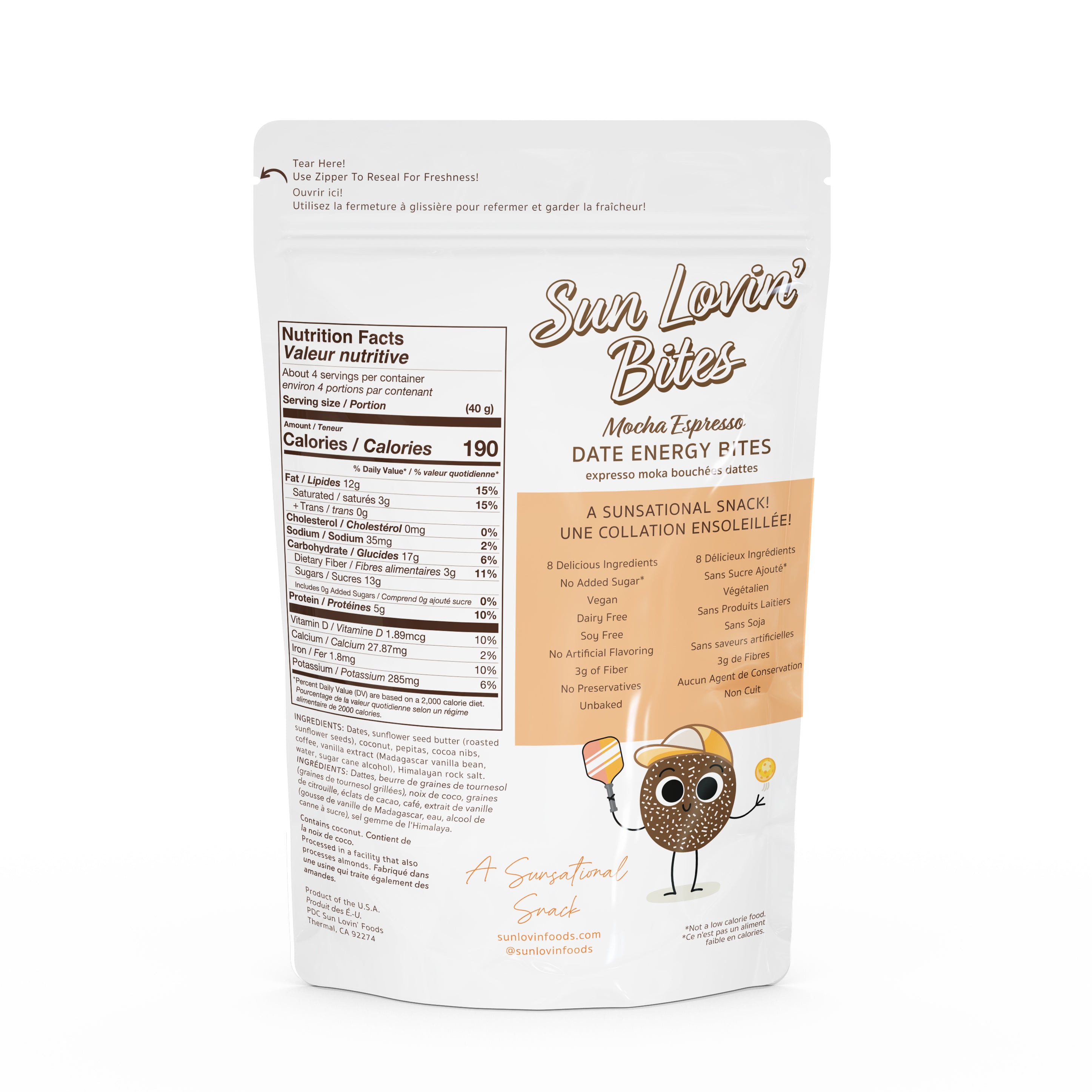 Mocha Espresso Bites – Sun Lovin' Foods