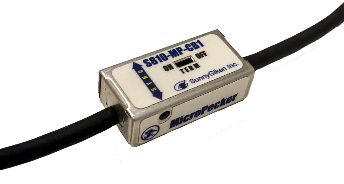 MicroPecker CANケーブル《S810-MP-CB1》 | サニー技研 製品サイト