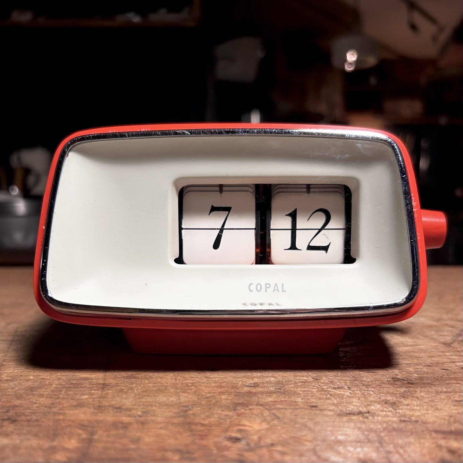 COPAL Caslon 201 渡辺力 パタパタ時計 ミッドセンチュリー COPAL