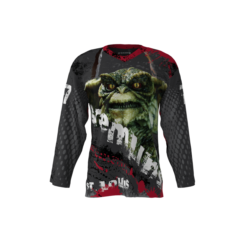 Gremlins Black Hockey Jersey – Sublimation Kings