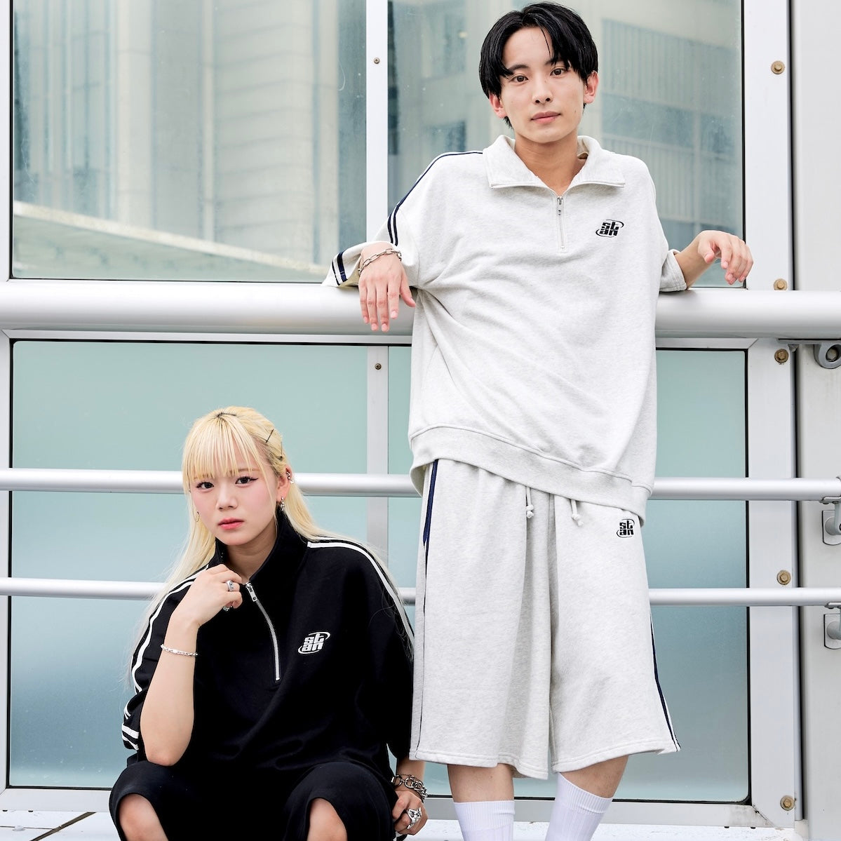 STAN Line half zip T-shirt – Such a Stan