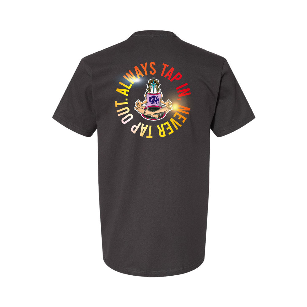 トップス always crimson sun tshirt - black Always Tap In BLACK T