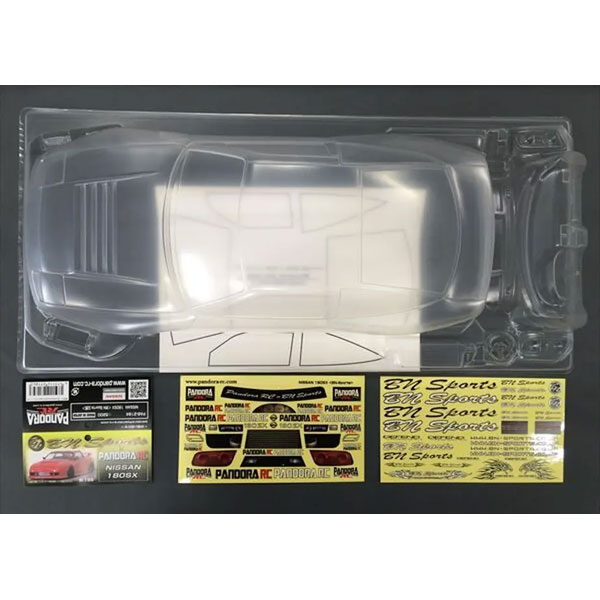 NISSAN 180SX(BN Sports公認) ボディ [PAB-3184] - スーパーラジコン