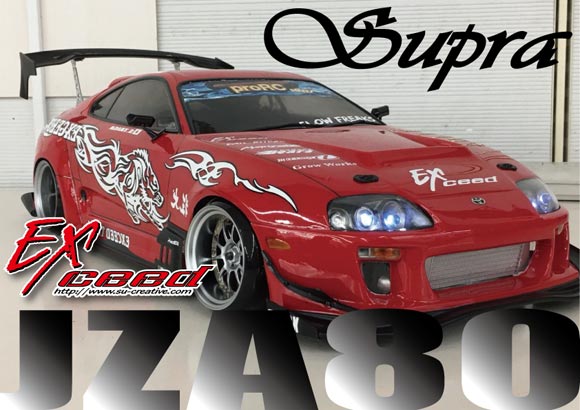 TOYOTA JZA80 Supra(1/10RCポリカボディ) [SU-BODY-JZA80] - スーパー