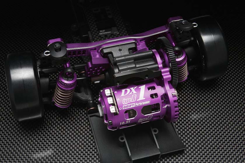 DX1 TYPE-R BRUSHLESS MOTOR 10.5T (PURPLE) Brushless Motor RP