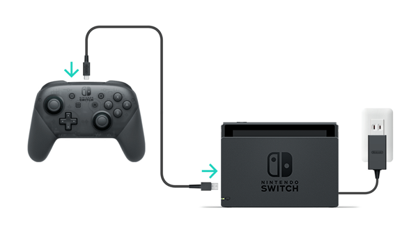 Switch】Nintendo Switch Proコントローラーを有線で接続して操作する