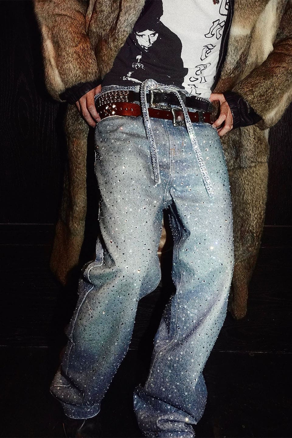 3D Printing Washed Full Diamond Denim｜Birth Of Royal Child