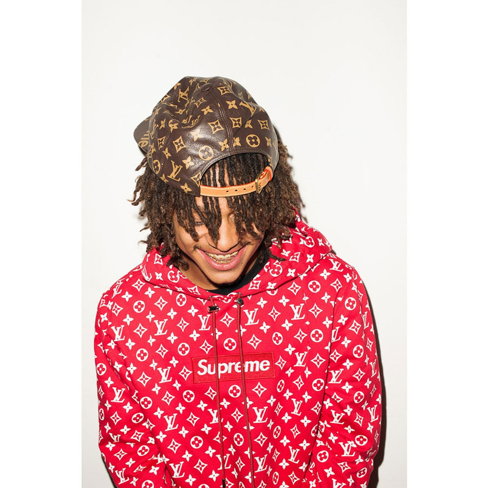 Louis Vuitton/Supreme Box Logo Hooded Sweatshirt | SupSupSup